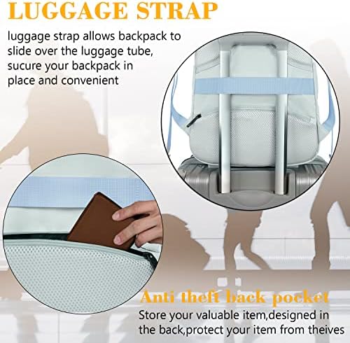 MATEIN Business Laptop Backpack  15 6 Inch Travel Laptop Bag Rucksack with USB Charging Port  Water Resistant Bag Daypack for Work College Computer Men Women Backpack  Black