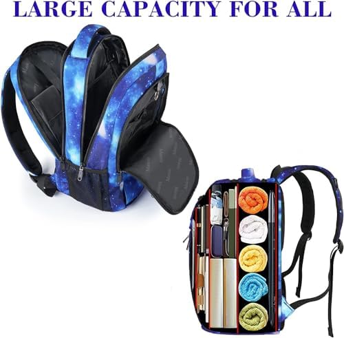 MATEIN Business Laptop Backpack  15 6 Inch Travel Laptop Bag Rucksack with USB Charging Port  Water Resistant Bag Daypack for Work College Computer Men Women Backpack  Black