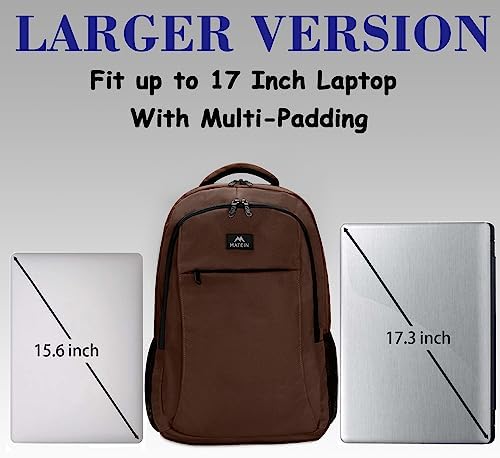 MATEIN Business Laptop Backpack  15 6 Inch Travel Laptop Bag Rucksack with USB Charging Port  Water Resistant Bag Daypack for Work College Computer Men Women Backpack  Black