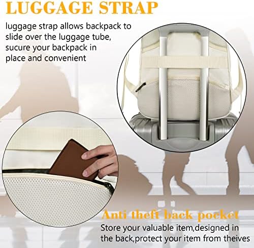 MATEIN Business Laptop Backpack  15 6 Inch Travel Laptop Bag Rucksack with USB Charging Port  Water Resistant Bag Daypack for Work College Computer Men Women Backpack  Black