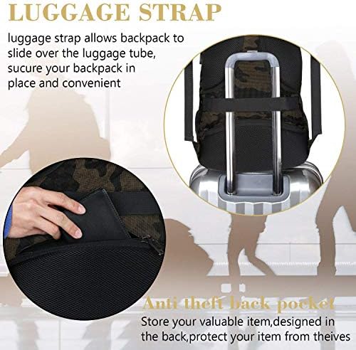 MATEIN Business Laptop Backpack  15 6 Inch Travel Laptop Bag Rucksack with USB Charging Port  Water Resistant Bag Daypack for Work College Computer Men Women Backpack  Black