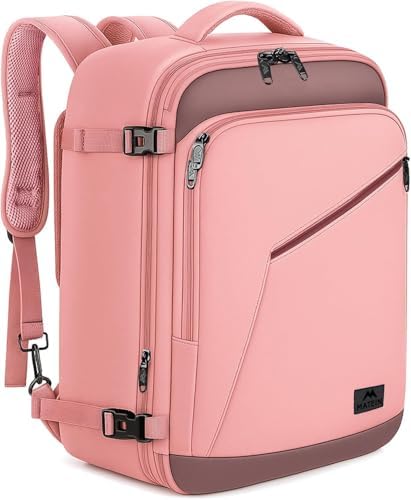 MATEIN Extra Large Mens Travel Backpack Carry on  Expandable Traveling Backpack for Men Airline Approved  Water Resistant Business Casual Daypack  Traveler Gift  Blue