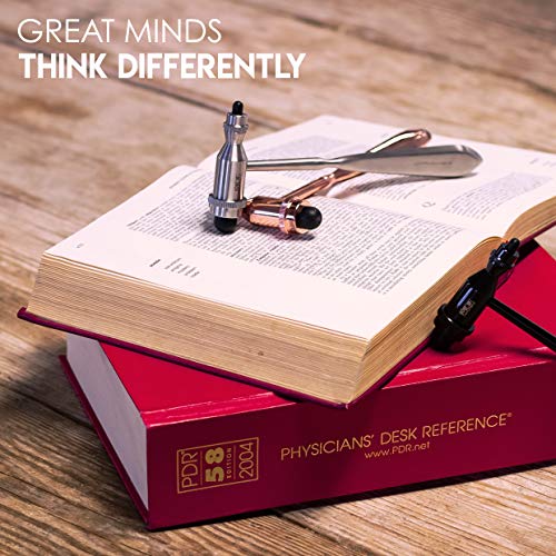 MDF Instruments  Tromner Neurological Reflex Hammer with Pointed tip Handle for cutaneous and Superficial responses   Free Parts for Life & Lifetime Warranty   Red  MDF555 02 