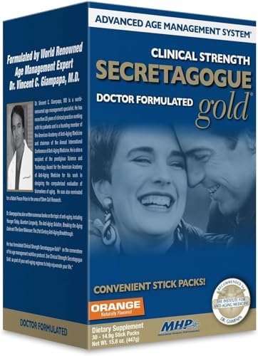 MHP Secretagogue Clinical Strength Gold  Orange  30 Count