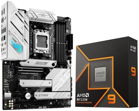 MICRO CENTER AMD Ryzen 7 7800X3D CPU Processor Bundle with ASUS B650E MAX Gaming WiFi AM5 ATX Motherboard  DDR5  PCIe 5 0  3X M 2  Wi Fi 6E