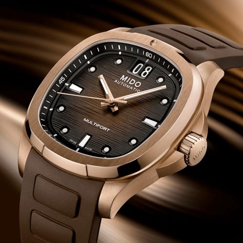 MIDO Multifort TV Big Date   Swiss Automatic Watch for Men   Stainless Steel  40mm Case