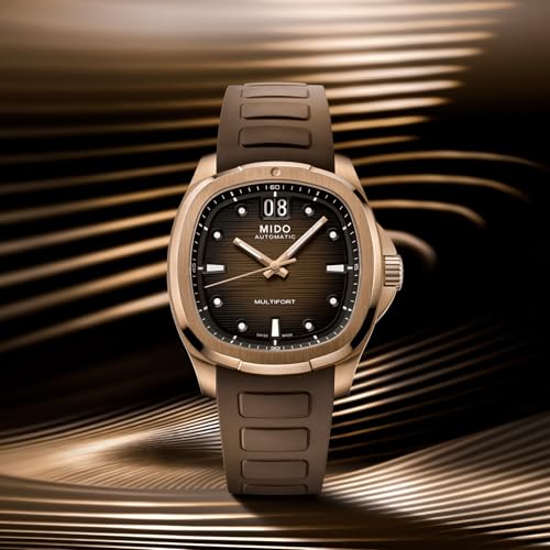 MIDO Multifort TV Big Date   Swiss Automatic Watch for Men   Stainless Steel  40mm Case