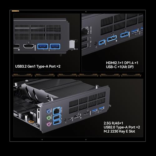 MINISFORUM BD795i SE Mini ITX Motherboard  AMD Ryzen 9 7945HX  16 C/32 T Up to 5 4 GHz PCIe 5 0 x16 Slot  Dual PCIe4 0 M 2 Support  DDR5 8K Triple Output with HDMI/DP/USB C  RJ45 2 5G  USB 3 2 Gen 2
