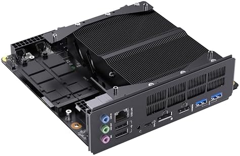 MINISFORUM BD895i SE Mini PC Motherboard AMD Ryzen 9 8945HX 16C/32T  up to 5 4GHz  Barebone Gaming PC  HDMI DP USB C Output  2X DDR5 SODIMM Slot  2X PCIe4 0 SSD Slot  2 5G RJ45  Radeon 610M Graphics
