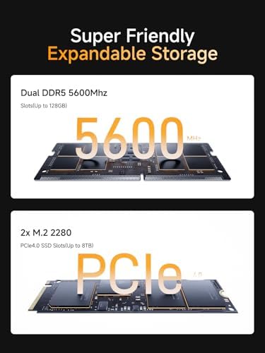 MINISFORUM M1 Pro 125H Mini PC Barebone  Intel Core Ultra 5 125H  14C/18T  Up to 4 5Ghz   Mini Computer HDMI2 1/DP1 4/2xUSB4 8K  Video Display  2 5G LAN  OCuLink Port  Dual Speaker/DMIC  WiFi 7  BT5 4
