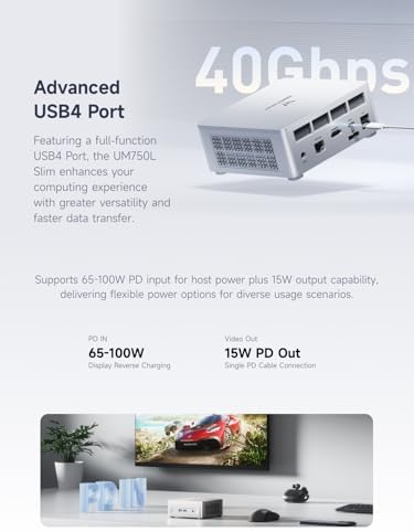 MINISFORUM M1 Pro 125H Mini PC Barebone  Intel Core Ultra 5 125H  14C/18T  Up to 4 5Ghz   Mini Computer HDMI2 1/DP1 4/2xUSB4 8K  Video Display  2 5G LAN  OCuLink Port  Dual Speaker/DMIC  WiFi 7  BT5 4