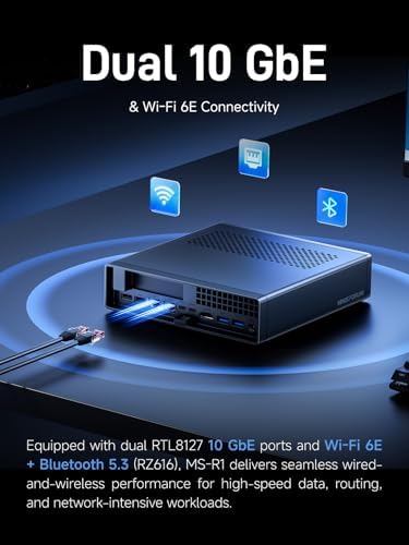 MINISFORUM M1 Pro 125H Mini PC Barebone  Intel Core Ultra 5 125H  14C/18T  Up to 4 5Ghz   Mini Computer HDMI2 1/DP1 4/2xUSB4 8K  Video Display  2 5G LAN  OCuLink Port  Dual Speaker/DMIC  WiFi 7  BT5 4