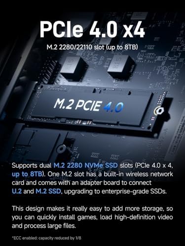 MINISFORUM M1 Pro 125H Mini PC Barebone  Intel Core Ultra 5 125H  14C/18T  Up to 4 5Ghz   Mini Computer HDMI2 1/DP1 4/2xUSB4 8K  Video Display  2 5G LAN  OCuLink Port  Dual Speaker/DMIC  WiFi 7  BT5 4