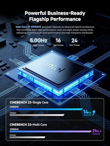 MINISFORUM M1 Pro 125H Mini PC Barebone  Intel Core Ultra 5 125H  14C/18T  Up to 4 5Ghz   Mini Computer HDMI2 1/DP1 4/2xUSB4 8K  Video Display  2 5G LAN  OCuLink Port  Dual Speaker/DMIC  WiFi 7  BT5 4