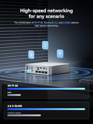 MINISFORUM M1 Pro 125H Mini PC Barebone  Intel Core Ultra 5 125H  14C/18T  Up to 4 5Ghz   Mini Computer HDMI2 1/DP1 4/2xUSB4 8K  Video Display  2 5G LAN  OCuLink Port  Dual Speaker/DMIC  WiFi 7  BT5 4