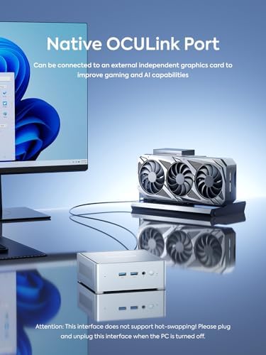 MINISFORUM M1 Pro 125H Mini PC Barebone  Intel Core Ultra 5 125H  14C/18T  Up to 4 5Ghz   Mini Computer HDMI2 1/DP1 4/2xUSB4 8K  Video Display  2 5G LAN  OCuLink Port  Dual Speaker/DMIC  WiFi 7  BT5 4