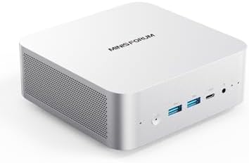 MINISFORUM M1 Pro 125H Mini PC Barebone  Intel Core Ultra 5 125H  14C/18T  Up to 4 5Ghz   Mini Computer HDMI2 1/DP1 4/2xUSB4 8K  Video Display  2 5G LAN  OCuLink Port  Dual Speaker/DMIC  WiFi 7  BT5 4