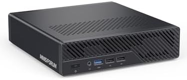MINISFORUM M1 Pro AI Mini PC Barebone  Intel Core Ultra 9 285H  16C/16T  Up to 5 4Ghz   99 Tops  Without Storage/OS  2xUSB4/HDMI/DP Quad Display  2 5G LAN  OCuLink  WiFi 7  BT5 4  Arc 140T GPU