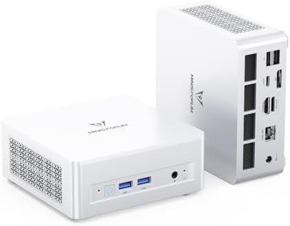 MINISFORUM M1 Pro AI Mini PC Barebone  Intel Core Ultra 9 285H  16C/16T  Up to 5 4Ghz   99 Tops  Without Storage/OS  2xUSB4/HDMI/DP Quad Display  2 5G LAN  OCuLink  WiFi 7  BT5 4  Arc 140T GPU