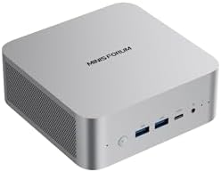 MINISFORUM Mini PC AI X1 Pro Barebone with AMD Ryzen AI 9 HX370 12Cores/24 Threads &AMD Radeon 890M Mini Gaming PC 8K Quad Output HDMI DP 2xUSB4  Dual 2 5 LAN/WIFI7/BT5 4/Oculink Copilot PC