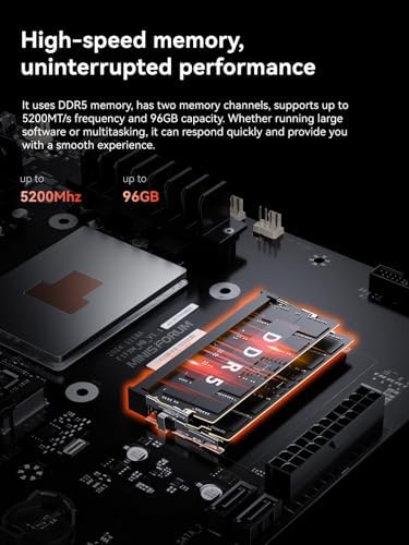 MINISFORUM Motherboard BD795i SE Mini ITX NAS Motherboard  AMD Ryzen 9 7945HX  16 C/32 T PCIe 5 0 x16 Slot  Dual PCIe4 0 M 2 Support  DDR5 8K Triple Output HDMI/DP/USB C   RJ45 2 5G  USB 3 2