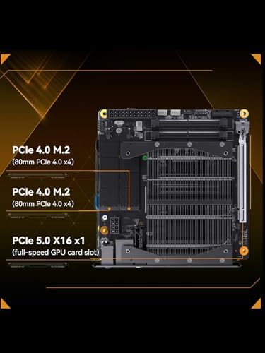MINISFORUM Motherboard BD895i SE Mini ITX NAS Motherboard  AMD Ryzen 9 8945HX 16 C/32 T PCIe 5 0 x16 Slot  Dual PCIe4 0 M 2 Support  DDR5 8K Triple Output HDMI/DP/USB C   RJ45 2 5G  USB 3 2