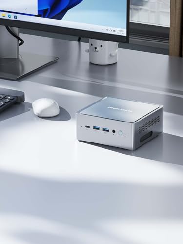 MINISFORUM NAB6 Lite Mini PC Intel Core i5 12600H 12C/16T  up to 4 5 GHz   16GB DDR4 512GB SSD  2xHDMI   2xUSB C 4K 60Hz Outputs  Dual 2 5G LAN  7xUSB Port  WiFi 6  BT5 2  1x2 5 in HDD Slot  Renewed 