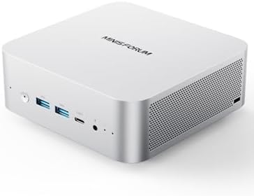 MINISFORUM NAB9 Plus Mini PC Intel Core i9 12900HK 14C/20T   32GB RAM 1TB SSD  HDMI DP USB4 PD  Video Outputs Mini Computers  OCuLink Port  2X 2 5G LAN Port Intel Iris Xe Graphics Desktop Computer
