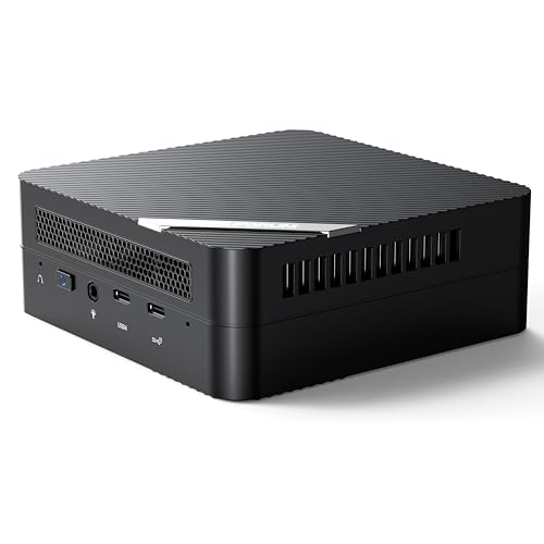 MINISFORUM UM690 Mini PC AMD Ryzen 9 6900HX Small PC  32G RAM   1TB PCIe SSD  2X HDMI 4K   1x USB4 8K  Triple Outputs  AMD Radeon 680M Graphics Small Form Factor  Renewed 
