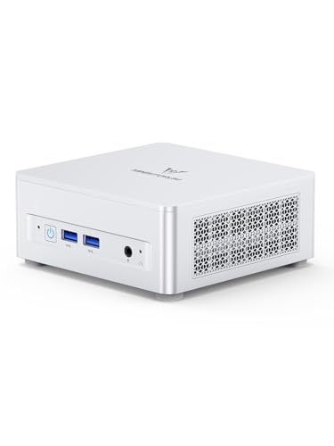 MINISFORUM UM870 Slim Mini PC AMD Ryzen 7 8745H 8C/16T   Mini Desktop Computer 32GB DDR5 1TB SSD  USB4/HDMI/DP 8K 60Hz Output  2 5G LAN  4xUSB Ports  WiFi 6E  BT5 3  Radeon 780M Graphics  Renewed 