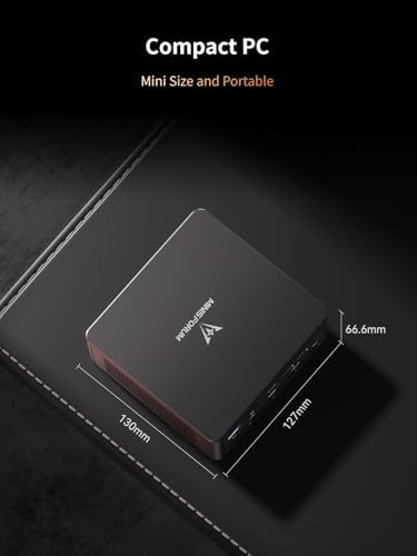 MINISFORUM UM890 Pro Mini PC AMD Ryzen 9 8945HS 8C/16T  up to 5 2GHz  32GB DDR5 1TB PCIe4 0 SSD  2xUSB4 PD 8K  1xHDMI 1xDP Four Outputs  2x RJ45  BT5 2 4xUSB3 2 AMD Radeon 780M Graphics Micro Computer