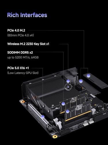 MINISFORUM UM890 Pro Mini PC AMD Ryzen 9 8945HS 8C/16T  up to 5 2GHz  32GB DDR5 1TB PCIe4 0 SSD  2xUSB4 PD 8K  1xHDMI 1xDP Four Outputs  2x RJ45  BT5 2 4xUSB3 2 AMD Radeon 780M Graphics Micro Computer
