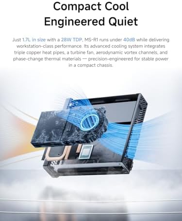 MINISFORUM X1 Lite 255 Mini PC Barebone AMD Ryzen 7 255  8C/16T  up to 4 9 GHz   Mini Computer AMD Radeon 780M Dual DDR5 RAM  M 2 SSD HDMI/DP/USB4 4K Video Output  5 x USB  2 5G LAN  Wi Fi 6e/BT5 2