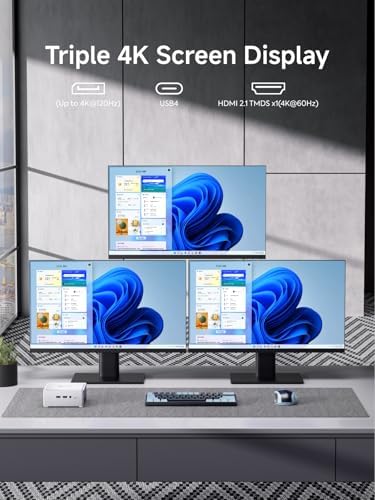 MINISFORUM X1 Lite 255 Mini PC Barebone AMD Ryzen 7 255  8C/16T  up to 4 9 GHz   Mini Computer AMD Radeon 780M Dual DDR5 RAM  M 2 SSD HDMI/DP/USB4 4K Video Output  5 x USB  2 5G LAN  Wi Fi 6e/BT5 2