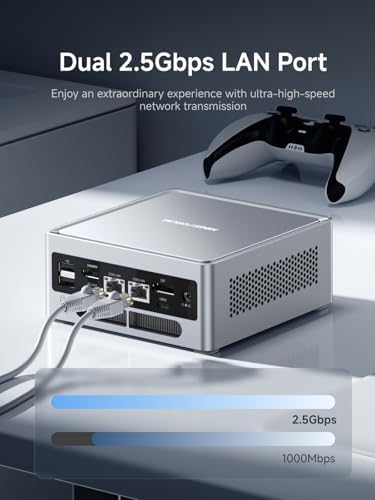 MINISFORUM X1 Lite 255 Mini PC Barebone AMD Ryzen 7 255  8C/16T  up to 4 9 GHz   Mini Computer AMD Radeon 780M Dual DDR5 RAM  M 2 SSD HDMI/DP/USB4 4K Video Output  5 x USB  2 5G LAN  Wi Fi 6e/BT5 2