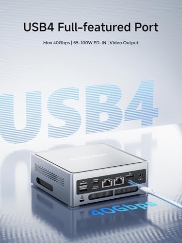 MINISFORUM X1 Lite 255 Mini PC Barebone AMD Ryzen 7 255  8C/16T  up to 4 9 GHz   Mini Computer AMD Radeon 780M Dual DDR5 RAM  M 2 SSD HDMI/DP/USB4 4K Video Output  5 x USB  2 5G LAN  Wi Fi 6e/BT5 2