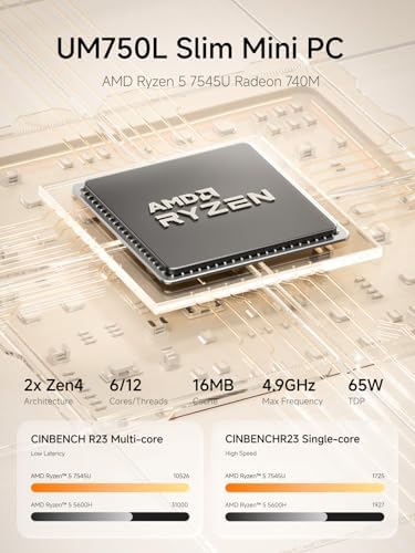 MINISFORUM X1 Lite 255 Mini PC Barebone AMD Ryzen 7 255  8C/16T  up to 4 9 GHz   Mini Computer AMD Radeon 780M Dual DDR5 RAM  M 2 SSD HDMI/DP/USB4 4K Video Output  5 x USB  2 5G LAN  Wi Fi 6e/BT5 2