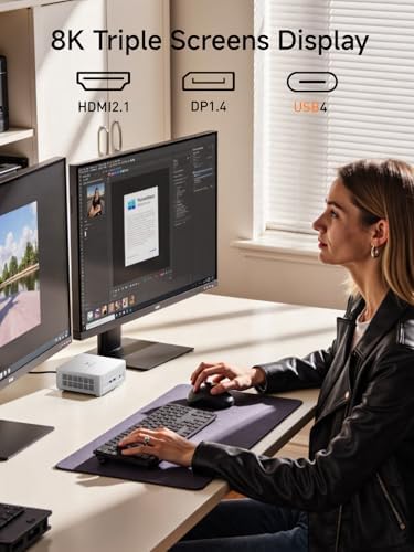 MINISFORUM X1 Lite 255 Mini PC Barebone AMD Ryzen 7 255  8C/16T  up to 4 9 GHz   Mini Computer AMD Radeon 780M Dual DDR5 RAM  M 2 SSD HDMI/DP/USB4 4K Video Output  5 x USB  2 5G LAN  Wi Fi 6e/BT5 2