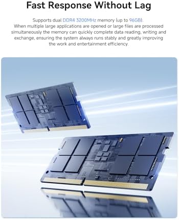 MINISFORUM X1 Lite 255 Mini PC Barebone AMD Ryzen 7 255  8C/16T  up to 4 9 GHz   Mini Computer AMD Radeon 780M Dual DDR5 RAM  M 2 SSD HDMI/DP/USB4 4K Video Output  5 x USB  2 5G LAN  Wi Fi 6e/BT5 2