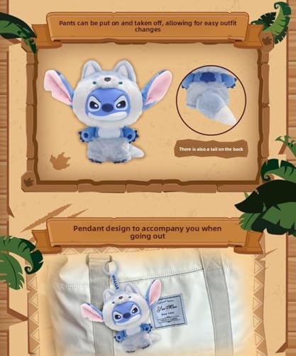 MINISO Disney Stitch Wild Animal Series Vinyl Surprise Box Figure Model Random Design Blind Box Toy Collectible Toy for Home Decor Birthday Gift  Random One Figure 