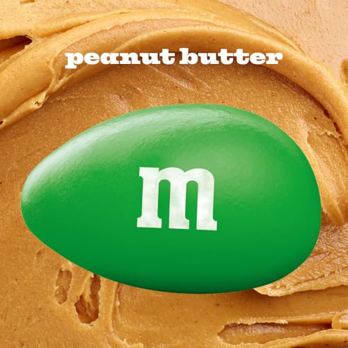 M&MS Mega Peanut Butter Chocolate Candy  Sharing Size  8 6 Oz Resealable Bag