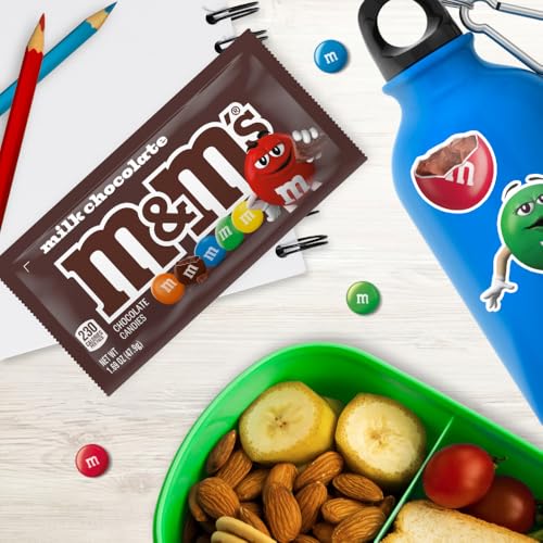 M&MS Milk Chocolate Candy  Full Size  1 69 oz Bag  Pack of 36