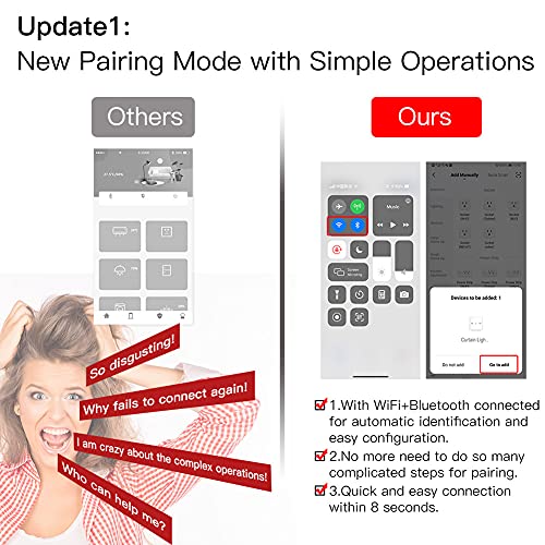 MOES 2 4GHz WiFi Wall Touch Smart Switch Neutral Wire Required  3 Way Multi Control  Glass Panel Light Switch Work with Smart Life/Tuya App  RF433 Remote Control  Alexa and Google Home White 1 Gang