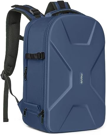 MOSISO Camera Backpack  DSLR/SLR/Mirrorless Photography Camera Bag 15 16 inch Waterproof Hardshell Case with Tripod Holder&Laptop Compartment Compatible with Canon/Nikon/Sony  Black