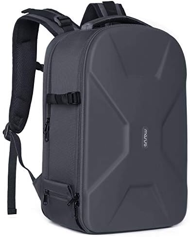 MOSISO Camera Backpack  DSLR/SLR/Mirrorless Photography Camera Bag 15 16 inch Waterproof Hardshell Case with Tripod Holder&Laptop Compartment Compatible with Canon/Nikon/Sony  Black
