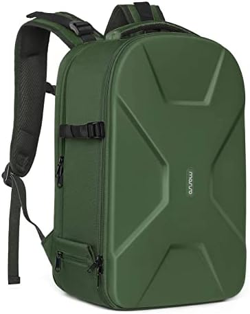 MOSISO Camera Backpack  DSLR/SLR/Mirrorless Photography Camera Bag 15 16 inch Waterproof Hardshell Case with Tripod Holder&Laptop Compartment Compatible with Canon/Nikon/Sony  Black
