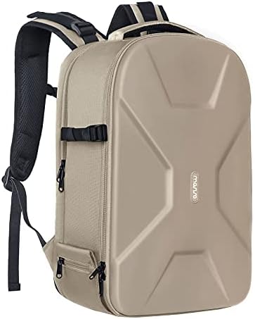 MOSISO Camera Backpack  DSLR/SLR/Mirrorless Photography Camera Bag 15 16 inch Waterproof Hardshell Case with Tripod Holder&Laptop Compartment Compatible with Canon/Nikon/Sony  Black