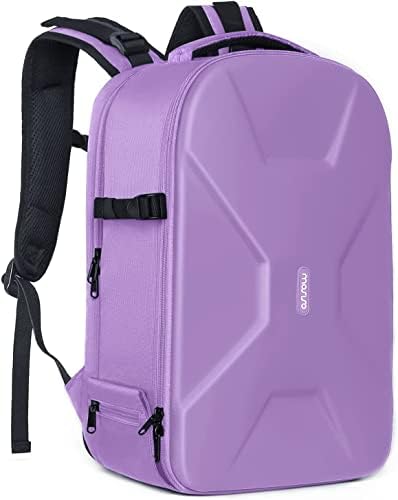 MOSISO Camera Backpack  DSLR/SLR/Mirrorless Photography Camera Bag 15 16 inch Waterproof Hardshell Case with Tripod Holder&Laptop Compartment Compatible with Canon/Nikon/Sony  Black