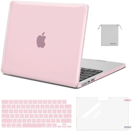 MOSISO Compatible with MacBook Air 13 inch Case M5 2026 M4 2025 M3 M2 2024 2022 A3449 A3240 A3113 A2681 Hard Shell&Keyboard Cover&Screen Film&Pouch for MacBook Air 13 6 inch Case  Crystal Clear