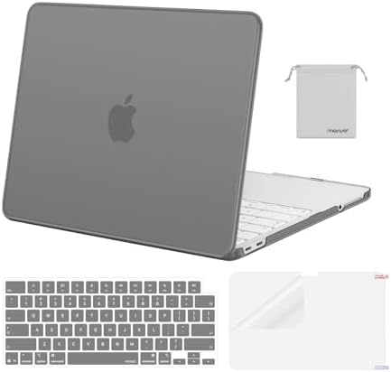 MOSISO Compatible with MacBook Neo Case 13 inch 2026 Release Model A3404 with A18 Pro Chip  4 in 1 Kit Precision Fit Crack & Scratch Resistant Protective Hard Shell Case Cover  Crystal Blush